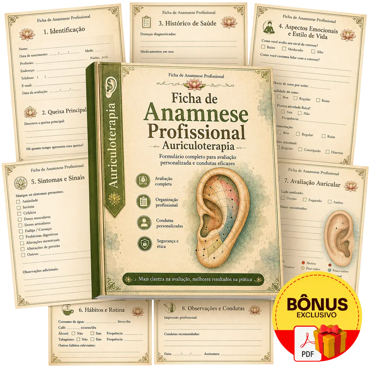 Ficha de Anamnese Profissional